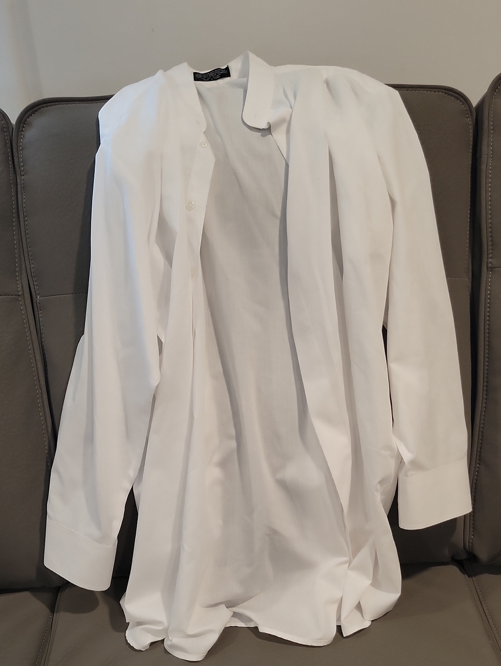 Omega White Men's Dress Shirt